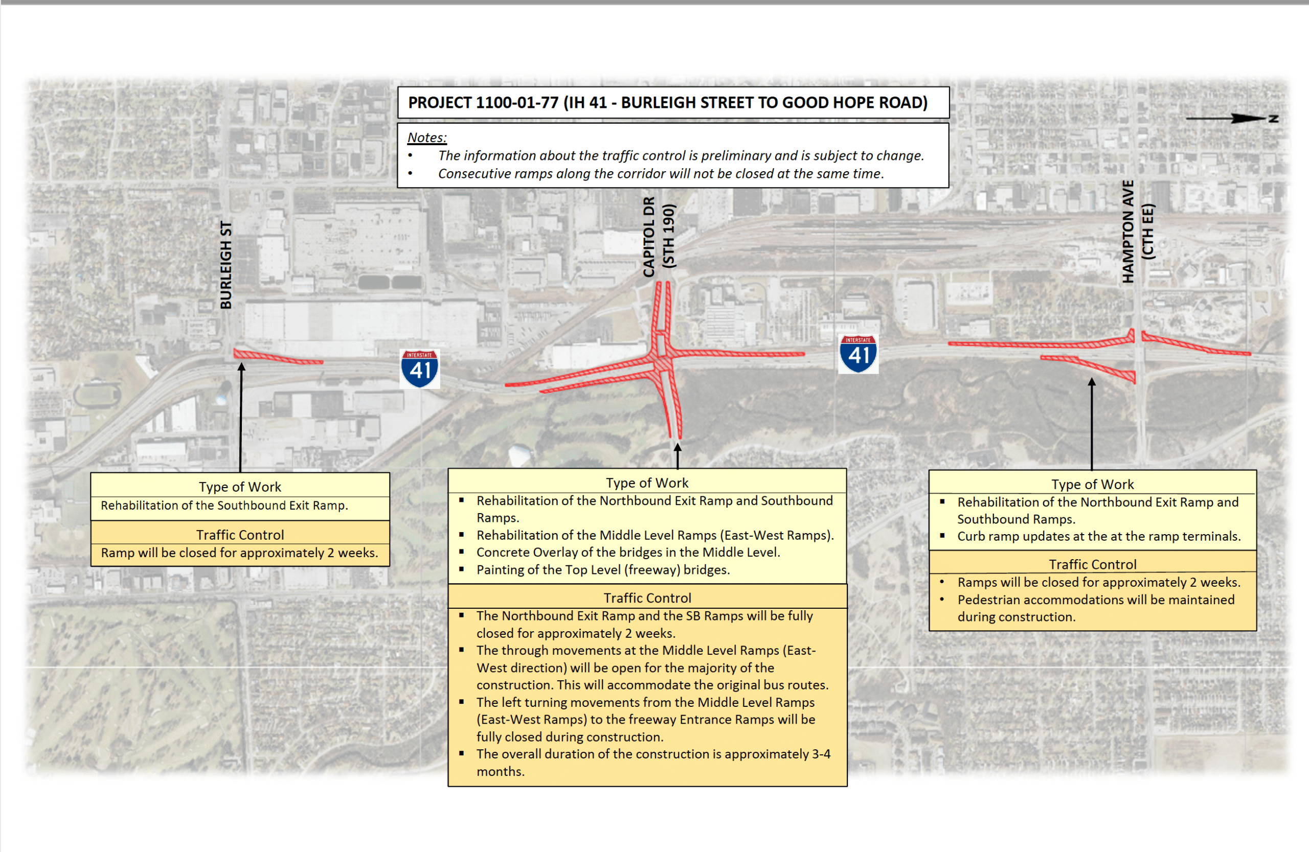 Wisconsin Construction Map