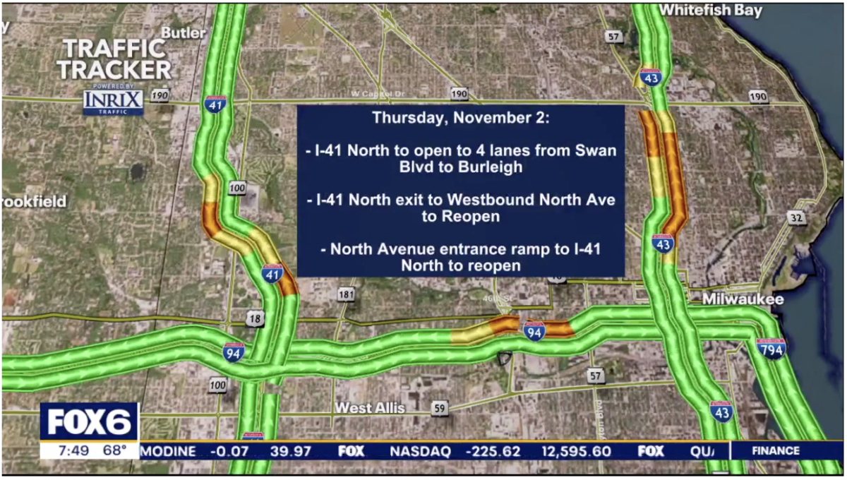 I-41 CONSTRUCTION UPDATE - Wisconsin Bone and Joint, SC